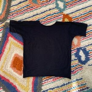 State the Label Fitted Black T-Shirt